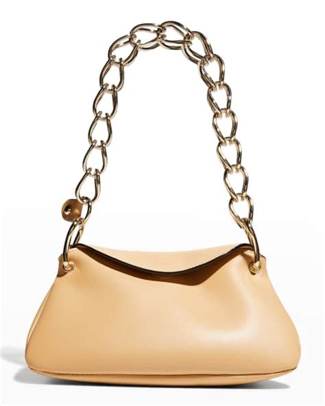 Chloe Juana Mini Chain Leather Shoulder Bag.